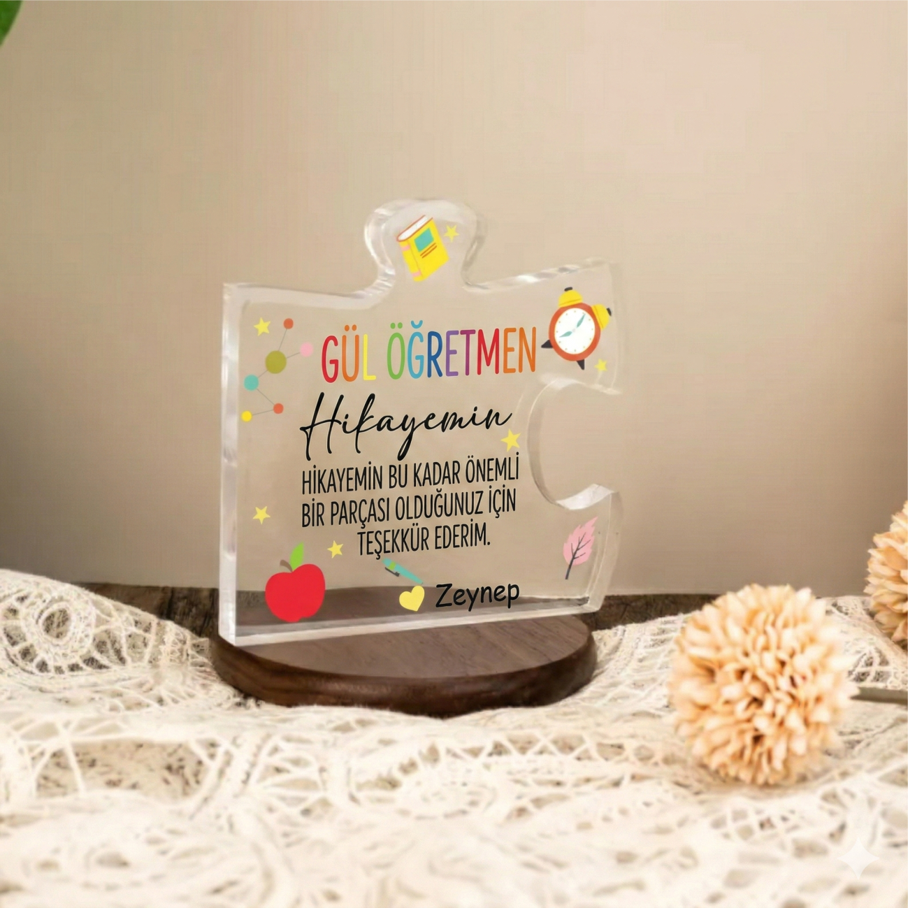 3D Akrilik Puzzle Blok