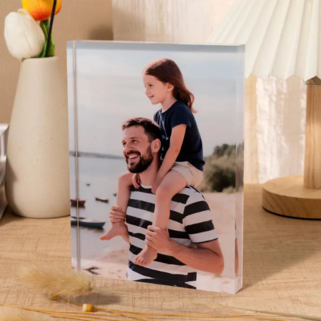 3D Akrilik Dikdörtgen Blok