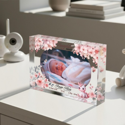 3D Akrilik Dikdörtgen Blok