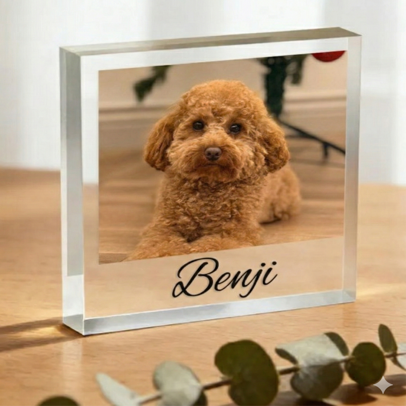 3D Akrilik Kare Blok