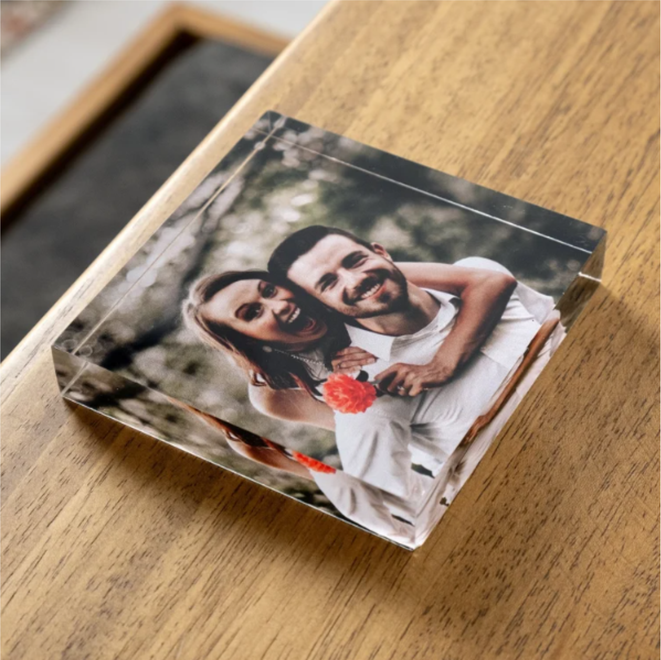 3D Akrilik Kare Blok