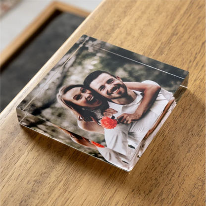 3D Akrilik Kare Blok