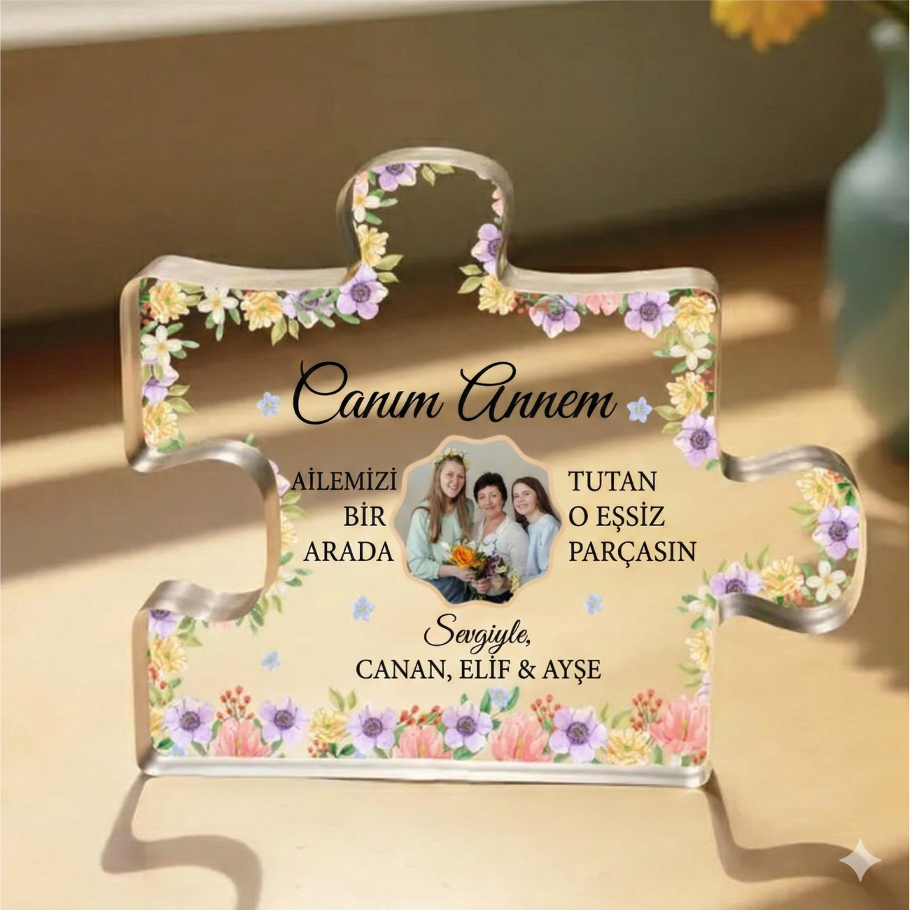 3D Akrilik Puzzle Blok