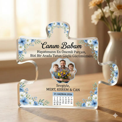 3D Akrilik Puzzle Blok